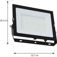 Prios Maikel 150W 12000lm metal LED outdoor spotlight