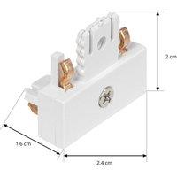 Lindby Lumaro corner connector, white, plastic