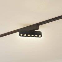 Lindby LED strip 48V Lumaro,black,6points,rotatable,dimmable