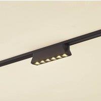 Lindby LED strip 48 V Lumaro,black,6 points,2,5cm,dimmable