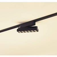 Lindby LED strip 48 V Lumaro, black, 12 points, dimmable