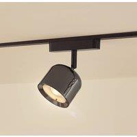 Lindby LED spot 48 V Lumaro, grey, 8.2 cm, aluminium, dimmable