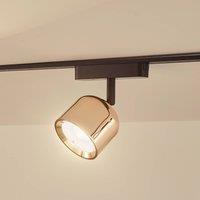 Lindby LED spot 48 V Lumaro, rose gold, 8.2cm, aluminium, dimmable