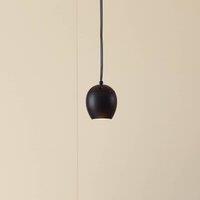 Lindby LED pendant light Lumaro, black,6,2 cm,48V,dimmable
