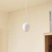 Lindby LED pendant light Lumaro, white, 6.2 cm, 48V,dimmable