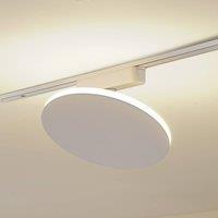 Lindby LED track light Lumaro, white, aluminium, 48V, dimmable