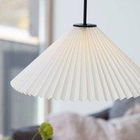 PR Home pendant light Polly, white, 45 cm, paper