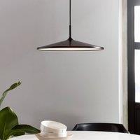 Nordlux Balance LED pendant light, 3-step dimmable, black, 42 cm