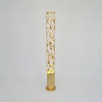 Hollnder Talismano floor lamp, gold-coloured, height 176 cm, iron