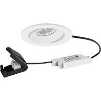 BRUMBERG LED recessed spotlight BB35 RC connection box textured white