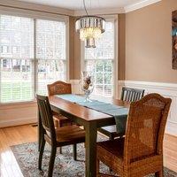 Globo Naxis pendant light, smoky grey/clear, 40 cm, crystal