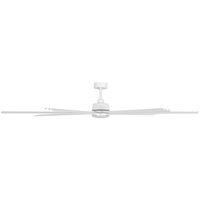 Beacon Lighting Beacon ceiling fan with light Atlanta white DC quiet
