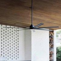 Beacon Lighting Beacon ceiling fan with light Atlanta black DC quiet