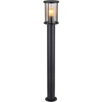 Globo Path light Gracey, height 100 cm, black, stainless steel, IP54