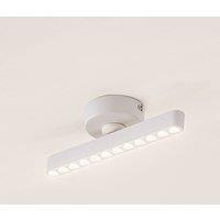 Lindby LED spotlight Eldrin, white, 1-bulb, light points