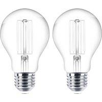 Lindby LED bulb Filament E27 set of 2 4W 470 lm clear 2,700K