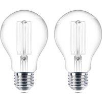 Lindby LED bulb Filament E27 set of 2 7W 806 lm clear 2,700K