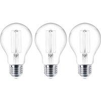 Lindby LED bulb Filament E27 set of 3 7W 806 lm clear 2,700K