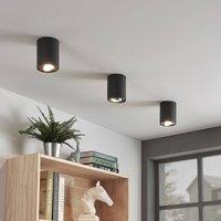 Arcchio downlight Jolina, round, anthracite, set of 2, aluminium