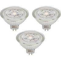 Prios GU5.3 LED bulb 4.3W 345lm 36 clear 830 set of 3