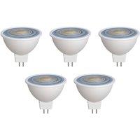 Prios GU5.3 LED bulb 7.5W 621lm 36 white 840 set of 5