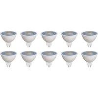 Prios GU5.3 LED bulb 7.5W 621lm 36 white 840 set of 10