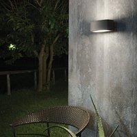 Ideallux Ideal Lux outdoor wall lamp Andromeda anthracite aluminium 22 cm