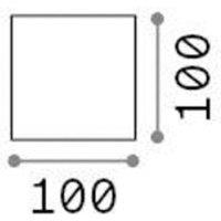 Ideallux Ideal Lux LED outdoor wall light Atom, white, 10 cm, metal