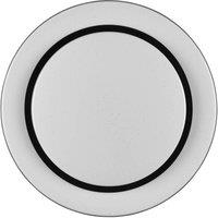 Reality Leuchten LED ceiling lamp Atria, 38 cm, black, plastic, CCT