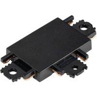 Lindby T-connector Lumaro, black, 5.4 cm, plastic