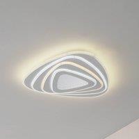 Lindby LED ceiling light Rebeka, 48x49cm, CCT, remote control