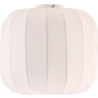 Lindby Helin ceiling light, white, fabric, 35 cm