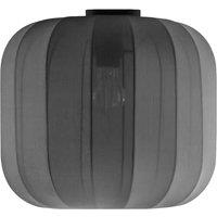 Lindby Helin ceiling light, grey, fabric, 35 cm