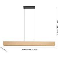 EGLO Smart ZIG LED hanging light Anchorena-Z, length 123 cm, RGB, CCT