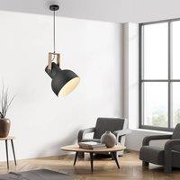 JUST LIGHT. GmbH JUST LIGHT. Cup 2.0 pendant light, 30cm, 1-bulb, black