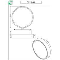 Fabas Luce Hatton wall light, 30 cm, sensor, 2 x E27, white, IP65
