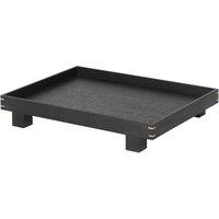 ferm LIVING Tray Bon Small, length 36 cm, black, wood