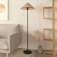 EGLO Oxpark floor lamp, 146.5 cm, green/white/black