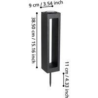 EGLO LED ground spike light 48934, black