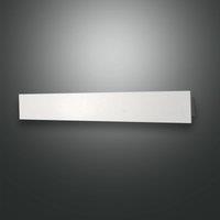 Fabas Luce LED wall light Lotus, white, width 64.5 cm, dimmable