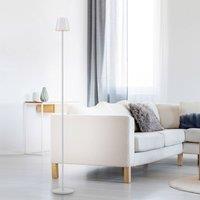 JUST LIGHT. GmbH JUST LIGHT. Euria LED floor lamp with rechargeable battery, white, iron,
