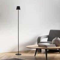 JUST LIGHT. GmbH JUST LIGHT. Euria LED floor lamp with rechargeable battery, black, iron,