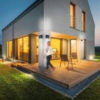 JUST LIGHT. GmbH JUST LIGHT. LED outdoor wall lamp Amin, rechargeable battery black