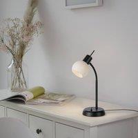 JUST LIGHT. GmbH JUST LIGHT. Loki table lamp, black, iron, glass