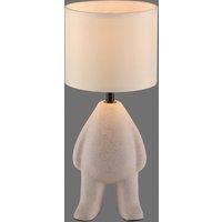 JUST LIGHT. GmbH JUST LIGHT. Ted table lamp, ceramic, standing, sand beige