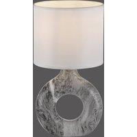 JUST LIGHT. GmbH JUST LIGHT. Carara table lamp, ceramic base, grey