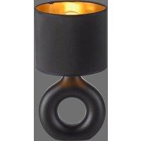JUST LIGHT. GmbH JUST LIGHT. Carara table lamp, ceramic base, black