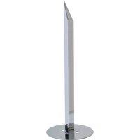 SLV Square Pole ground spike, grey, stainless steel, length 48.3 cm