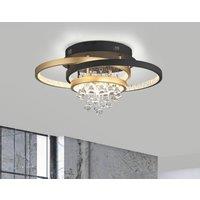Paul Neuhaus LED ceiling lamp Rotazo, glass, CCT, dimmable