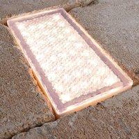 Deko-Light LED deck light Tabit, 10 x 20 cm, walkable